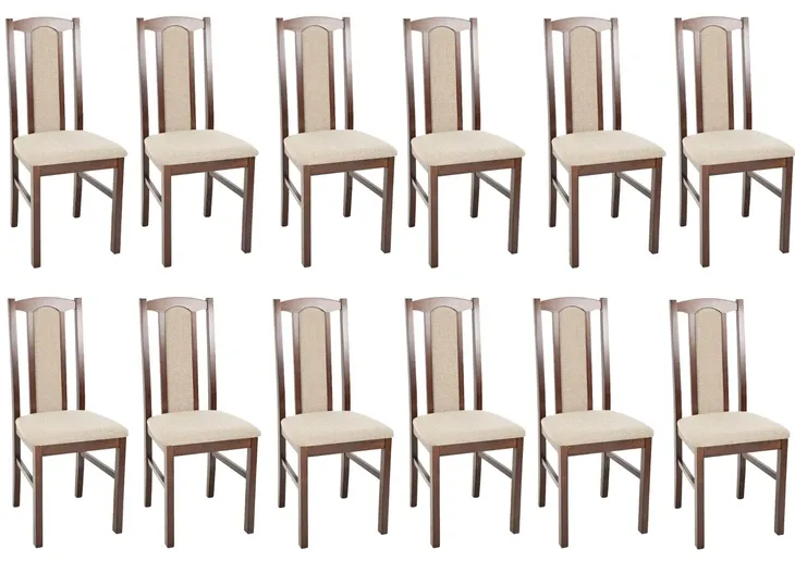 12x KRZESŁO B-7 lite DREWNE do salonu, kuchni, jadalni