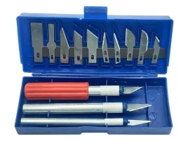 zestaw-13-skalpeli-precyzyjnych-z-wymiennymi-ostrzami-do-ciecia-modeli-diy