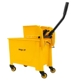 wozek-do-sprzatania-jednowiaderkowy-z-prasa-20l-mega-m-zolty-n