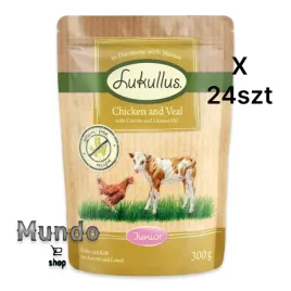 mokra-karma-lukullus-junior-saszetka-smak-drob-i-cielecina-300-g-24-szt