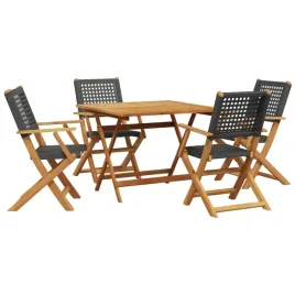 5-cz-zestaw-mebli-ogrodowych-czarny-rattan-pe-i-drewno