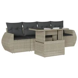 5-cz-zestaw-mebli-do-ogrodu-poduszki-jasnoszary-rattan-pe