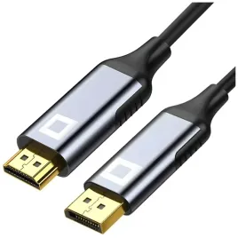 co2-kabel-displayport-hdmi-2-0-przewod-dp-hdmi-fhd-240hz-4k-60hz-hdr-1m
