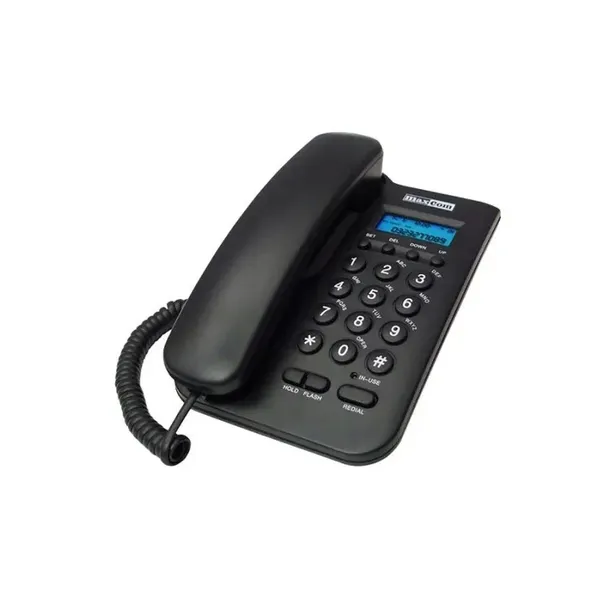 telefon-stacjonarny-maxcom-kxt100-black