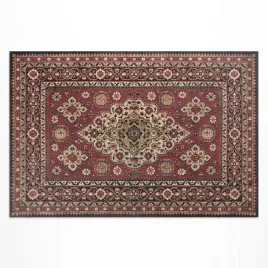 ozdobny-zewnetrzny-dywan-winylowy-vintage-geometryczna-czerwien-140x210-cm