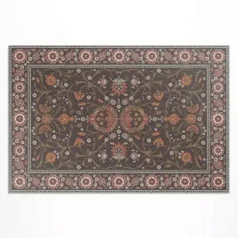 winylowy-dywan-z-dekoracyjnym-nadrukiem-klasyczne-kwiaty-ozdobne-140x210-cm