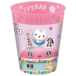 kubeczki-plastikowe-wielorazowe-gabbys-dollhouse-rozowy-jasny-procos