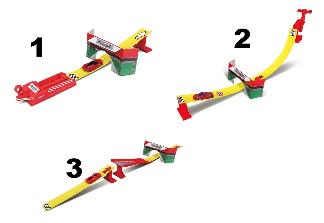 tor-wyrzutnia-bburago-samochod-ferrari-evolution
