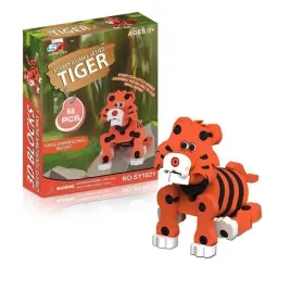 tygrys-miekkie-klocki-piankowe-puzzle-3d-55el