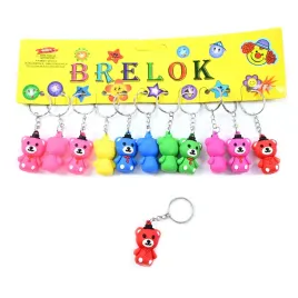 brelok-do-kluczy-gumowy-misiek-zestaw-12szt