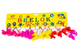kokardka-gumowy-brelok-do-kluczy-zestaw-12szt