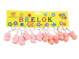 rozowa-swinka-brelok-do-kluczy-zestaw-12szt