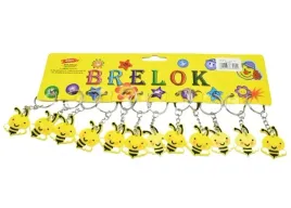 pszczolki-zolty-brelok-do-kluczy-zawieszka-12szt