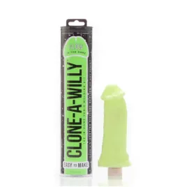 clone-a-willy-kit-zielony-fosforyzujacy-model-z-wibracja-diy