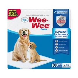 podkladki-higieniczne-four-paws-wee-wee-superior-biale-56-x-60-cm-100szt
