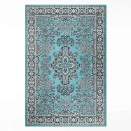 dywan-winylowy-pod-biurko-blekitny-dekoracyjny-wzor-motyw-roslinny-60x90-cm