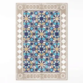 dywanik-winylowy-antyposlizgowy-kwadraty-w-romby-wytarte-kafelki-60x90-cm