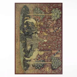 dywan-winylowy-do-biura-sredniowieczna-imitacja-tkaniny-vintage-80x120-cm
