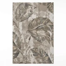dywan-pcv-do-biura-liscie-rosliny-i-tekstura-surowego-betonu-xxl-150x225-cm