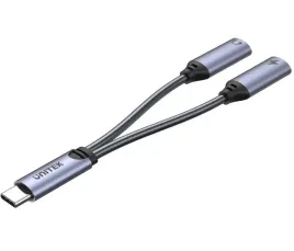 kabel-adapter-unitek-m206a-2x-usb-c-audio-18w