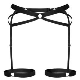 promees-harness-diana-ozdobna-uprzaz-l-xl-czarny