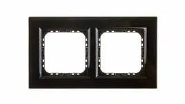 sonata-ramka-podwojna-czarne-szklo-czarna-r-2rgc-32-25