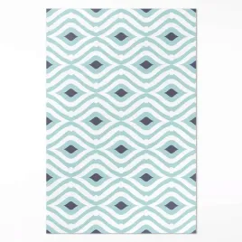 dywan-winylowy-do-biura-abstrakcyjne-fale-stylowe-wzornictwo-xxl-150x225-cm