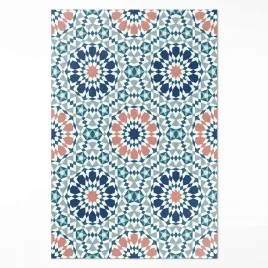 dywan-pcv-do-kuchni-kalejdoskop-pastelowy-wzor-geometryczny-xxl-150x225-cm
