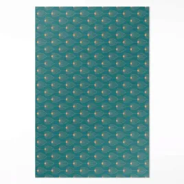 dywanik-winylowy-salon-powtarzajace-sie-liscie-wzor-floral-xxl-150x225-cm