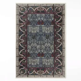 mata-winylowa-wewnetrzna-do-kuchni-gotyckie-czerwone-witraze-xxl-150x225-cm