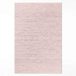 winylowy-dywan-dekoracyjny-drobna-pastelowa-cegielka-sciana-xxl-150x225-cm