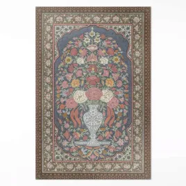 dywan-pcv-do-kuchni-bukiet-kwiatow-vintage-imitacja-tkaniny-xxl-150x225-cm