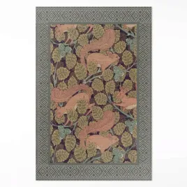 dywan-winyl-do-domu-wiewiorki-i-liscie-orzechowca-ilustracja-xxl-150x225-cm
