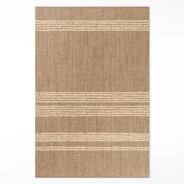 dywan-winylowy-do-biura-bezowy-w-linie-boho-imitacja-tkaniny-xxl-150x225-cm