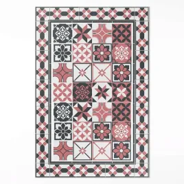 dywan-pcv-do-kuchni-trojkolorowa-geometria-ozdobne-kafelki-xxl-150x225-cm