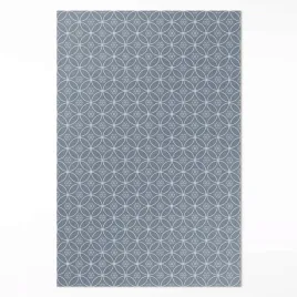 dywan-pcv-do-kuchni-wzor-kolczugi-regularne-okregi-i-kwiaty-duzy-140x210-cm