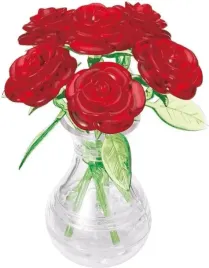3d-crystal-puzzle-47-roze-czerwone-w-wazonie