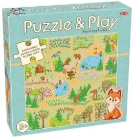 puzzle-z-gra-lis-w-lesie