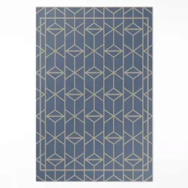 dywan-winyl-do-sypialni-wzor-retro-regularne-ozdobne-linie-duzy-140x210-cm