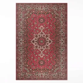 dywan-z-nadrukiem-winylowy-stary-kwiatowy-czerwony-wzor-perski-120x180-cm