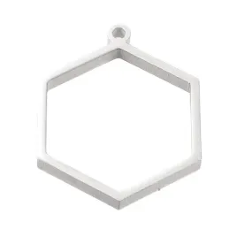 bez427-zawieszka-ramka-do-zywicy-szesciokat-24mm-stal-nierdzewna-srebrna