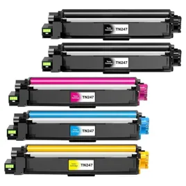5x-toner-tn-247-do-brother-dcp-l3550cdw-hl-l3270cdw-mfc-l3730cdn-l3770cdw