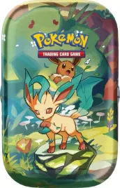 pusta-puszka-pokemon-tcg-prismatic-evolutions-leafeon-mini-tin