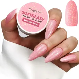 claresa-zel-softandeasy-budujacy-drobinki-glimmer-pink-12g