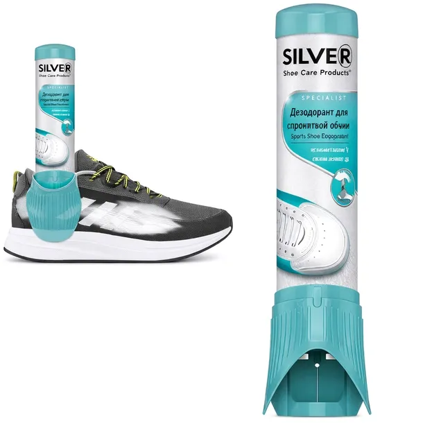 DEZODORANT DO BUTÓW OBUWIA ODŚWIERZACZ NANO SILVER SPORT 100 ml