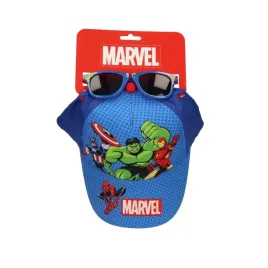 zestaw-regularny-bohatera-marvela-czapka-i-okulary-przeciwsloneczne