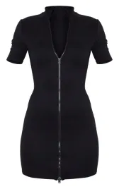 sukienka-czarna-mini-z-krotkim-rekawem-prettylittlething-l