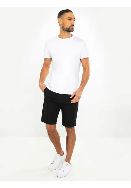 czarne-spodenki-northsea-threadbare-32-material-dominujacy-bawelna