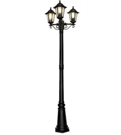 klasyczna-latarnia-ogrodowa-czarna-ip44-195cm