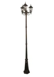 latarnia-ip43-livorno-250cm-ogrodowa-patyna-trojra